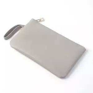 레더 837JYE89 스트랩 파우치 그레이 미니