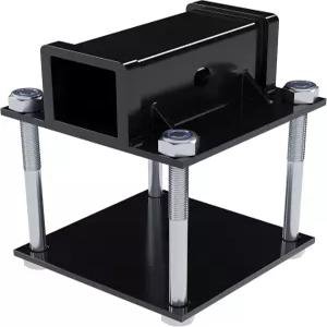 JMTAAT RV 범퍼 히치 리시버 2인치 어댑터 4-4.5인치 트레일러 카고 캐리어 자전거 랙(200LBS)