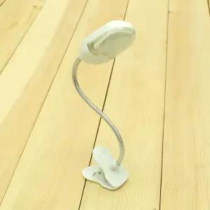 [골드스마일]LED 헤드캡 집게 2구 북라이트 usb스탠드