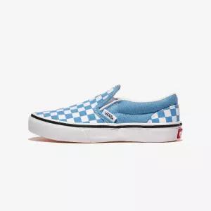 반스 클래식 슬립-온 - 컬러 띠어리 체커보드 헤리티지 블루 - COLOR THEORY CHECKERBOARD HERITAGE BLUE