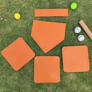 야구 베이스 3루 홈 흰색 투수판 매트 플레이트 발판 발야구 야구장