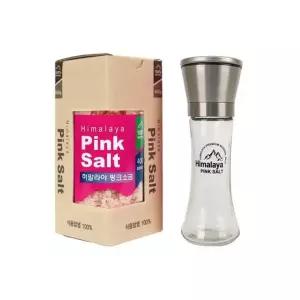 MUSO 히말라야 핑크소금 400gX1개입+그라인더180g