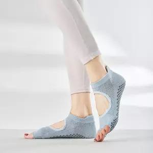 논슬립 오픈토 토삭스 4컬러 여름 통기성 요가 스포츠 자전거 양말