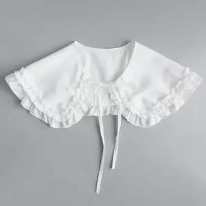 레이스 장식 페이크 카라 넥카라 블라우스 코디 포인트 가을 여성 패션 소품