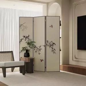 일본 병풍 3폭 접이식 일식집 게이샤 이자카야 일식당 칸막이 가림막