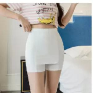 유니보르 Y존커버 속바지 거들 속치마 여성 한복 5부 심리스 속반바지