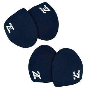 21C 1.5mm 네오프렌 토 워머(신발 안쪽 착용) - 2켤레 자전거, 하이킹, 캠핑용 풋 워머 부츠 4켤레 보온 양말 2 블랙