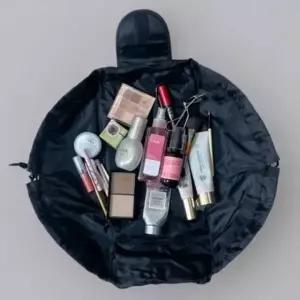 복조리 파우치 블랙 메쉬망파우치 립스틱백 화장파우치