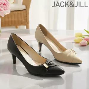 [잭앤질]잭앤질 7cm 셔링 골드 포인트 펌프스(JA6195)
