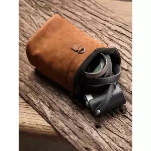 숄더백 가죽 카메라 케이스 미러리스 렌즈 파우치 빈티지 수납 백