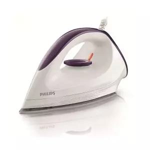필립스 열판 건식다리미 GC160/22 화이트퍼플 871565
