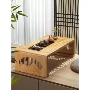 프리미엄 다다미 테이블 일본식 찻집 낮은 차 조립 전통 접이식 60x40x30