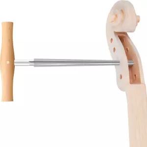 바이올린 비올라 첼로 페그 홀 리머(HSS 블레이드 포함) - 1/4 악기용 정밀 루시어 도구 피팅 테이퍼 및