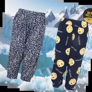 촌캉스 원픽마켓 냉장고바지 꽃무늬 할머니 바지 사방스판