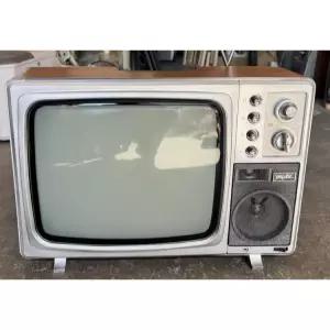 레트로 tv 카메라 빈티지 아날로그 송출 감성 세트 옛날 재생 텔레비 인테리어 장식품