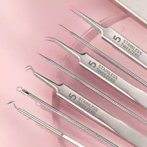 8종 피지핀셋 제거기 짜는기구 블랙헤드  압출기