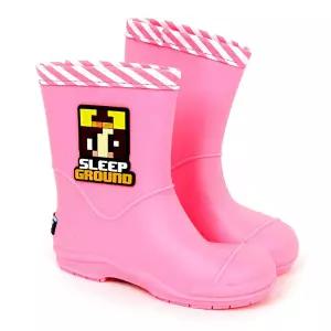 샌드박스 잠뜰 로고장화(핑크) oLd2+5zkA
