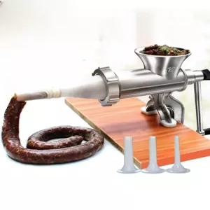 탁상형 충진기 순대 제조 기계 수동식 소시지 메이커 다진고기 성형기