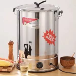 업소용 중탕기 대용량 국물 디스펜서 식당 물통 전기 약탕기 스텐