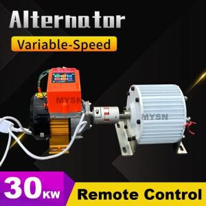 무료 에너지 100KW 50KW 고출력 AC 영구 자석 발전기 220V 380V 발전기 세트 가변 속도 모터 포함