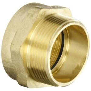 딕슨 밸브 & 커플링 FM15F15T 황동 장비, 헥스 니플, 1-1/2인치 NST ( ) 여성 x NPT 남성