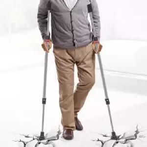 엘보클러치 지지대 지팡이 경량 보행 미끄럼 방지 팔꿈치 보행기 노인 보조기 겨드랑이 목발