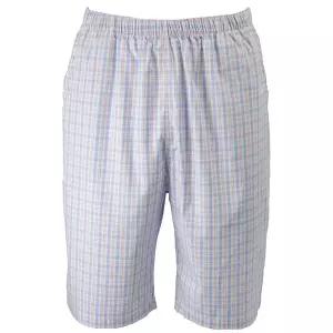 [롯데백화점]비비안 EZ8889M 시원한 뱀부 블루체크 남성 이지웨어 반바지