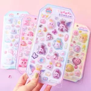 캐치티니핑 프린세스 캔디 봉봉 스티커 16개입 어린이 캐릭터 문구