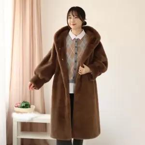 웬디즈갤러리 비엔 페이크 퍼 롱 코트 /연말모임 밍크 외출룩 TCT1011140782