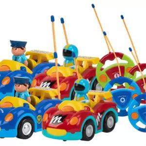 유치원 무선조종 경찰차 레이싱놀이 세트 선물 성탄절 7살