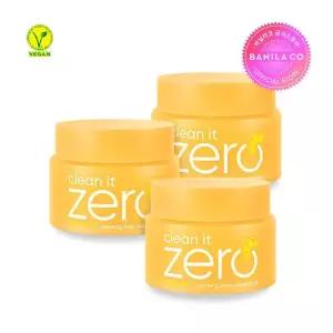 스킨관리 [더블쿠폰5%][바닐라코] 클린잇제로 클렌징밤 브라이트닝 3개 세트 (100ml*3)