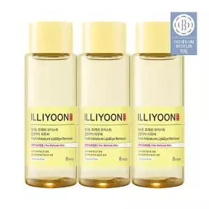 스킨관리 일리윤 프레쉬모이스춰 립아이리무버 150ML 3입