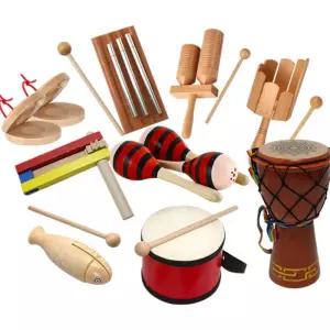 어린이집 합주놀이 원목 악기장난감12종 튼튼한 창의력 EQ