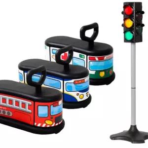 키즈카페 빅 신호등 경주놀이 붕붕카3대 유치원 어린이날