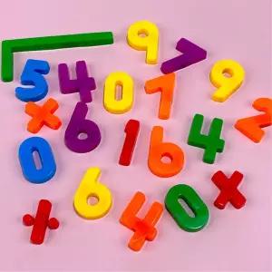 아기 손에맞는 자석숫자 3벌 연산기호 키카 단체선물 교구