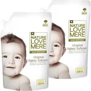 네이쳐러브메레 유아 오리지널 섬유유연제 허브가든향 리필 1.3L 2개