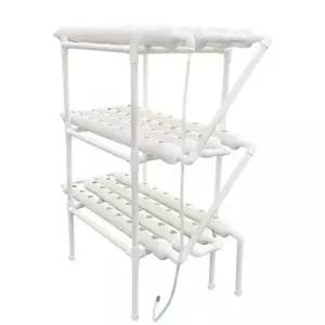 프리미엄 스마트팜 상추 아쿠아포닉스 미니가든 가정용 수경재배기 3단 12관 채소 재배기