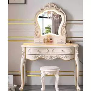 유럽식 화장대 공주님 모던포레 보관 고급 정리대