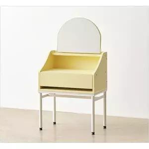 거울 씨루이 리젠우드H 서랍 좌식 (착불) 화장대 500