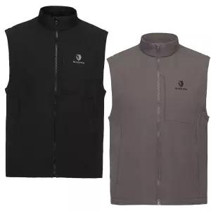 매장정품 BLACKYAK 블랙야크 25년 가을신상 남성 트레킹등산 기능성 우븐 조끼 안감 플리스 본딩 베스트 1B