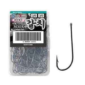 씨타임 국산 갈치바늘 벌크 대용량 링바늘 칼치 낚시 dRn9+2jyk