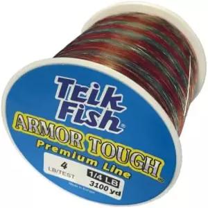 트릭피쉬 갑옷 튼튼한 위장 모노필라멘트 낚싯줄 - 은밀하고 튼튼함 담수 및 염수 낚시를 위한 카모 벌크