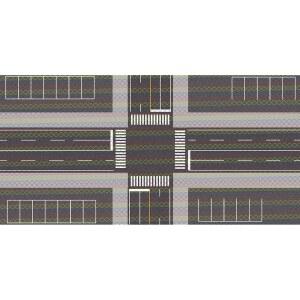 베이스 N 2차선/교차로 디오라마