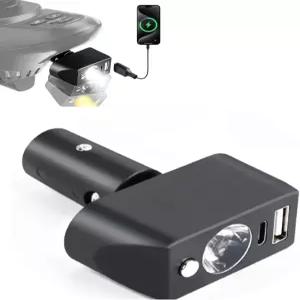 전동 휠체어 LED 헤드라이트 야간 주행을 위한 컨트롤러가 있는 3핀 XLR 고휘도 조절 각도 조명 - 대부분의