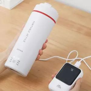 USB 전기 포트 여행용 텀블러 휴대용 주전자 소형