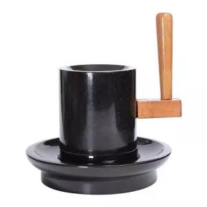 말차 맷돌 그라인더 다기용품 블랙 가정용 돌맷돌