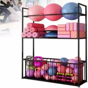 스노보드 보관대 대용량 요가 체육관 장비 보관 무게대 매트 홀더 스틸 헤비 듀티 바닥 스탠딩 정리대 블록