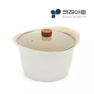 키친아트 베이직 세라믹 인덕션 곰솥냄비 26cm