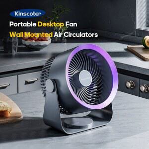 다기능 전기 선풍기 순환기 Ventilator 휴대용 ble Desktop Fan Wall 가정용 벽 Home Circulator ional 냉각기 환기기 조용한 Electric K Air Multifu 천장 공기 데스크톱 COTER 무선 Wireless Ceiling Quiet Cooler