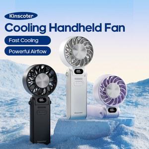 K coter 새로운 냉각 Personal L Foldable 100 Fr 선풍기 Sp w/ ble 100레벨 3600mAh level 접이식 휴대용 미니 Fan ni Cooling 제어 Handheld 랜야드 High rd 용 자유 고속